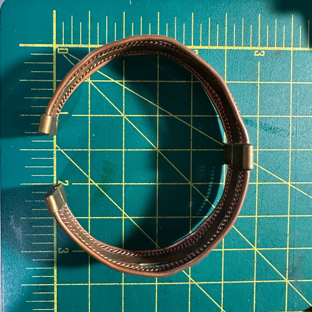 3 Copper Bracelets - image 3